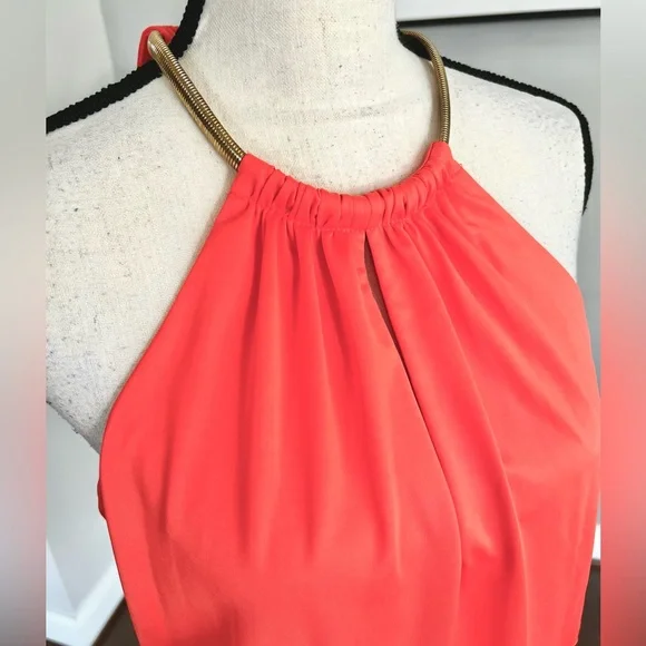 bebe Halter Romper - Picture 2 of 9